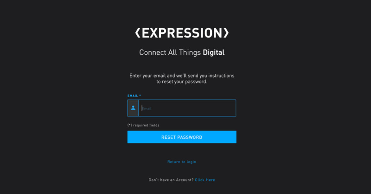 Easily Reset Your Password | Expression